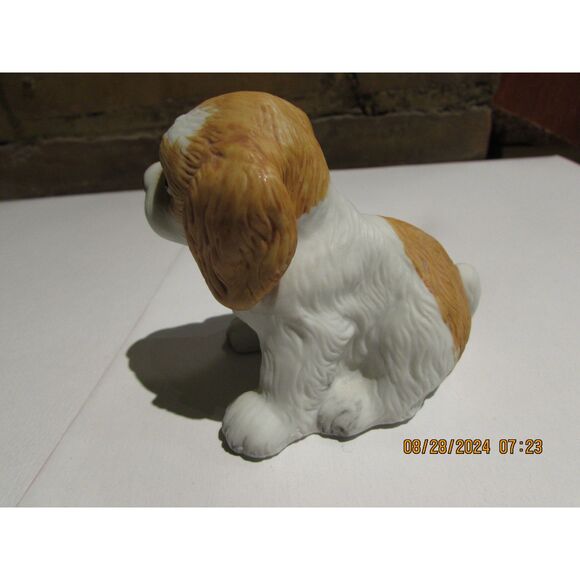Homco sweet playful puppy dog COCKER SPANIEL vintage 1407 Taiwan 3" figurine - Picture 4 of 7